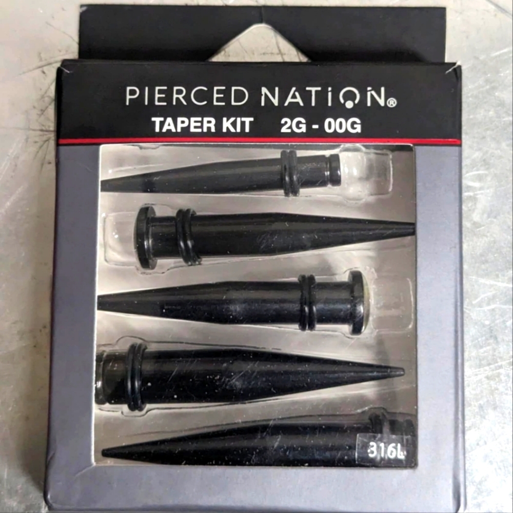 Black Taper Kit, 2-00G